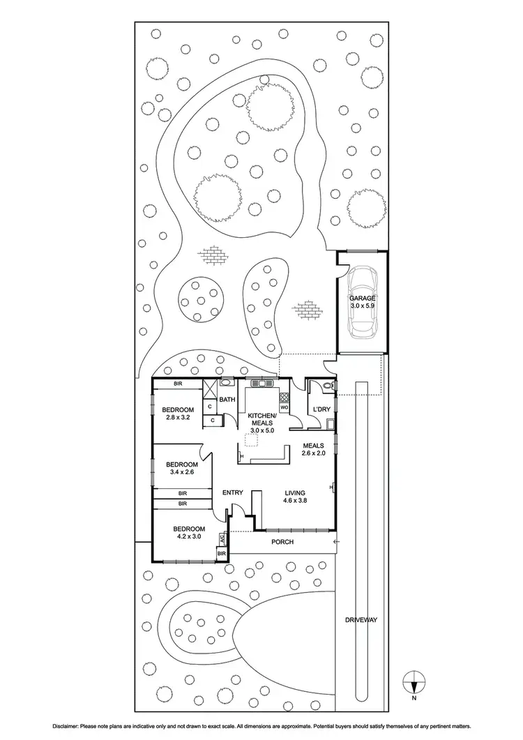 Floorplan of Homely house listing, 2 Gavin Street, Moorabbin VIC 3189