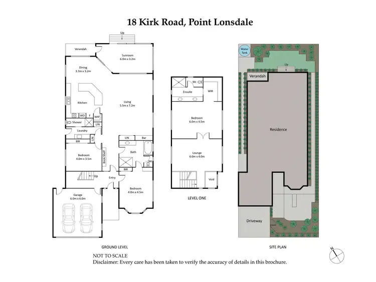 Floorplan of Homely house listing, 18 Kirk Road, Point Lonsdale VIC 3225