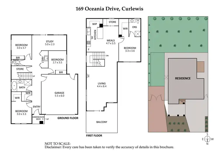 Floorplan of Homely house listing, 169 Oceania Drive, Curlewis VIC 3222