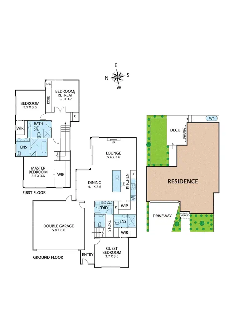 Floorplan of Homely house listing, 56 Marshall Street, Ivanhoe VIC 3079