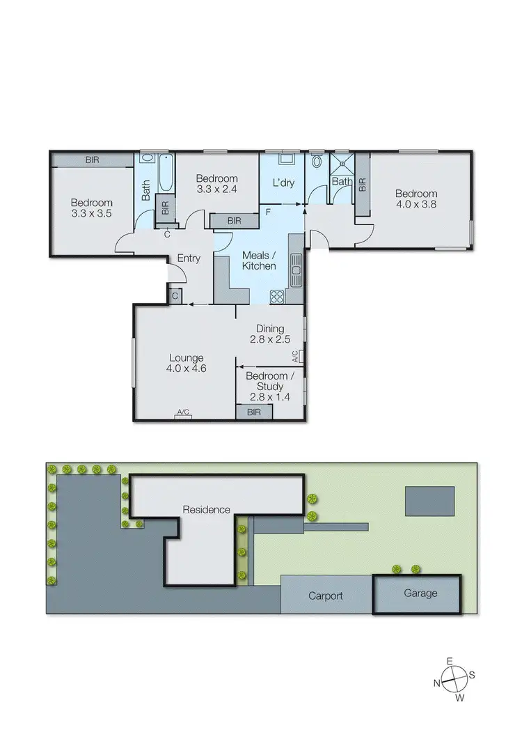 Floorplan of Homely house listing, 1446 Centre Road, Clayton South VIC 3169