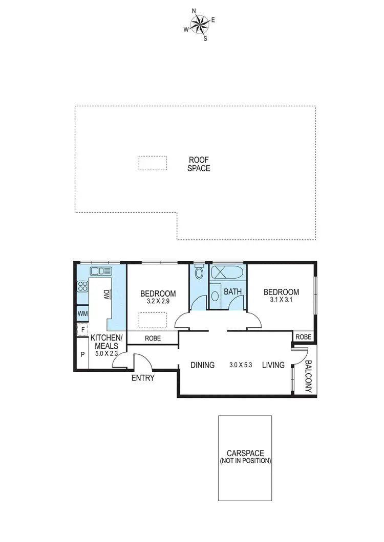 Floorplan of Homely apartment listing, 5/30 Victory Street, Murrumbeena VIC 3163
