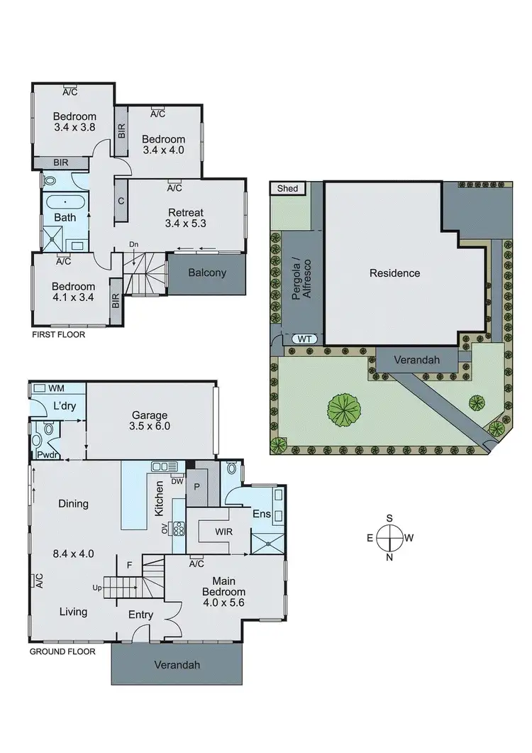 Floorplan of Homely house listing, 1070 North Road, Bentleigh East VIC 3165