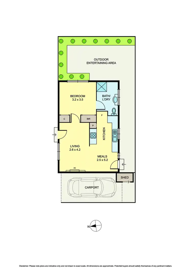Floorplan of Homely unit listing, 6/118-120 Moreland Road, Brunswick VIC 3056