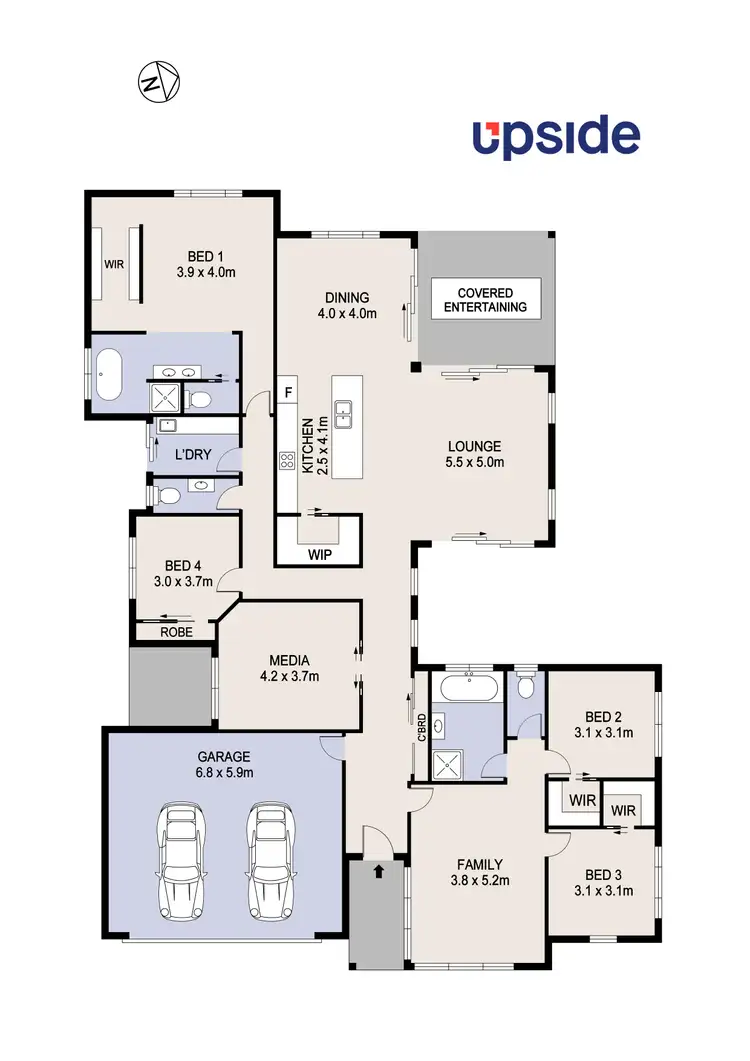 Floorplan of Homely house listing, 70 Philip Charley Drive, Port Macquarie NSW 2444
