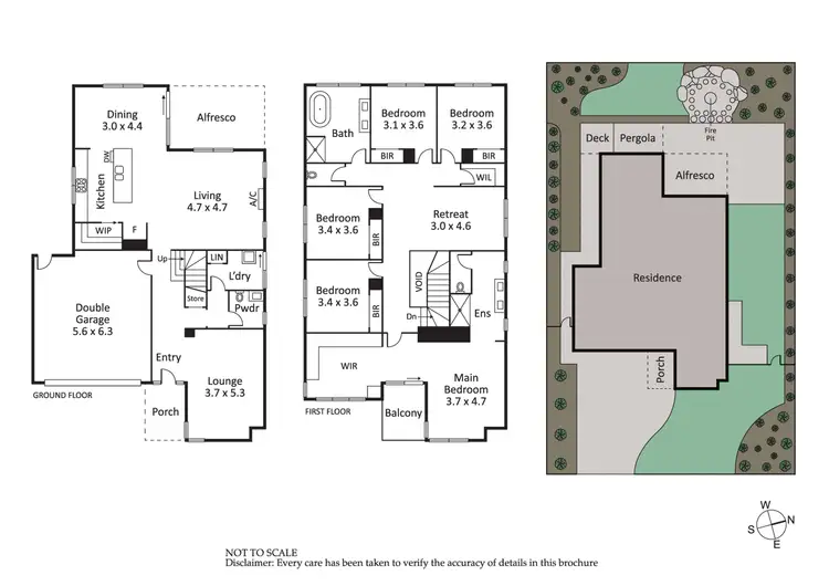 Floorplan of Homely house listing, 47 Heathwood Way, Ocean Grove VIC 3226