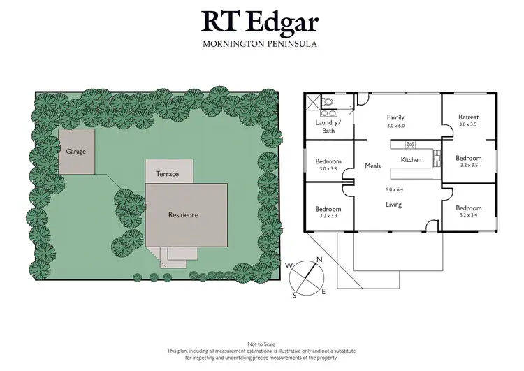 Floorplan of Homely house listing, 6 Parkside Street, Sorrento VIC 3943