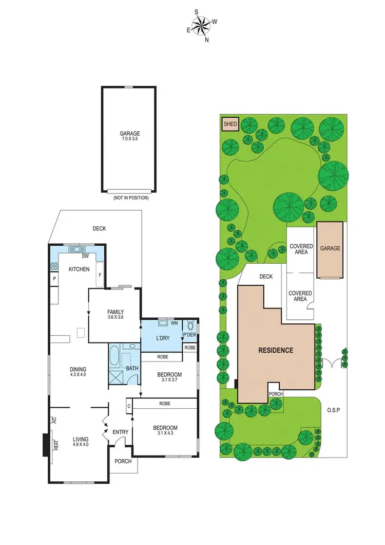 Floorplan of Homely house listing, 16 Laurel Street, Bentleigh East VIC 3165