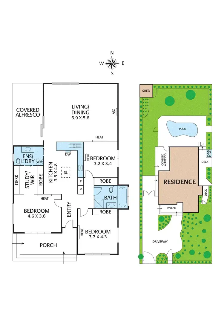 Floorplan of Homely house listing, 33 Alwyn Street, Mitcham VIC 3132