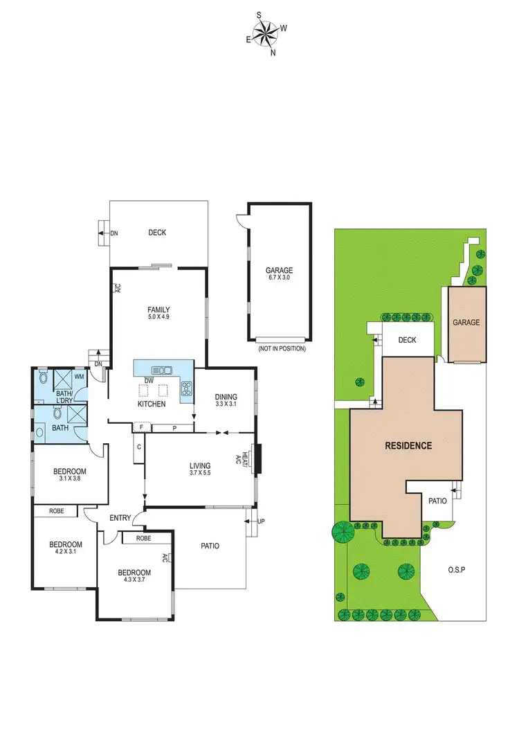 Floorplan of Homely house listing, 28 Matthews Road, Bentleigh East VIC 3165