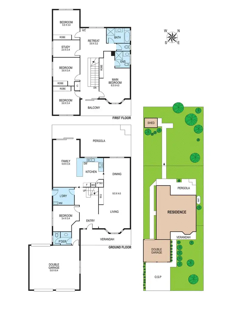 Floorplan of Homely house listing, 17 Wolsley Street, Bentleigh VIC 3204