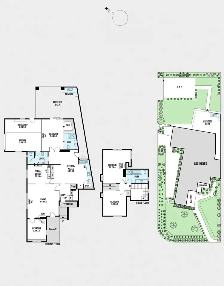 Floorplan of Homely house listing, 42 McArthur Road, Ivanhoe East VIC 3079