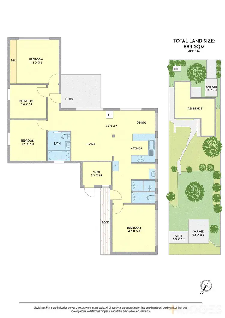Floorplan of Homely house listing, 51 Bondi Road, Bonbeach VIC 3196