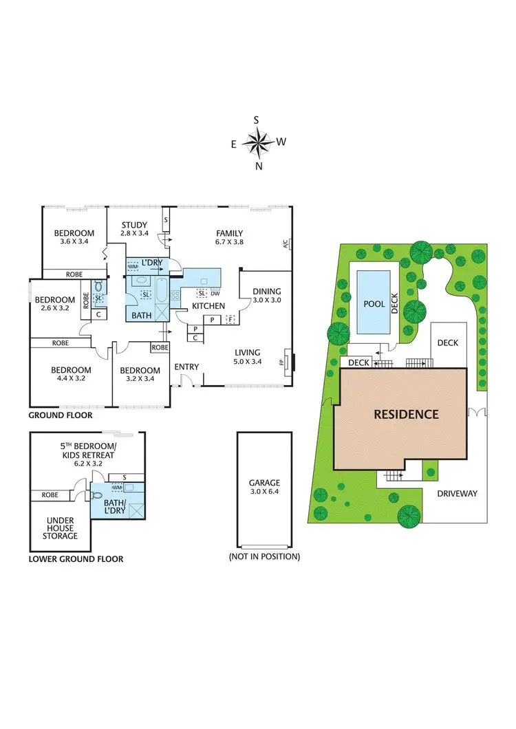 Floorplan of Homely house listing, 3 Ulrich Court, Viewbank VIC 3084