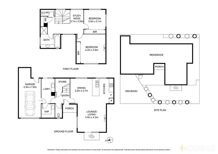 Floorplan of Homely house listing, 2/37 Boundary Road, Newcomb VIC 3219