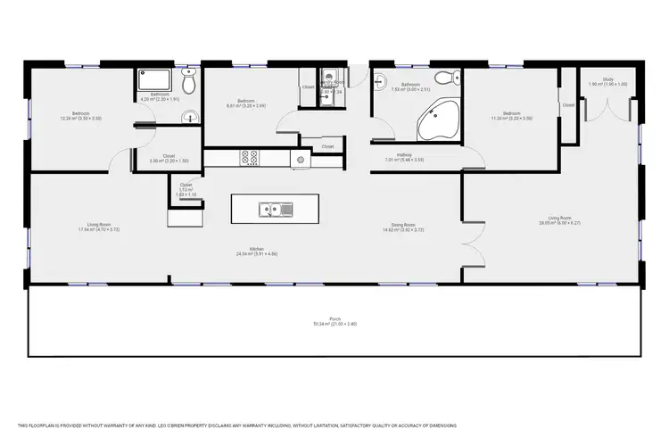 Floorplan of Homely house listing, 28 Redwood Court, Briagolong VIC 3860