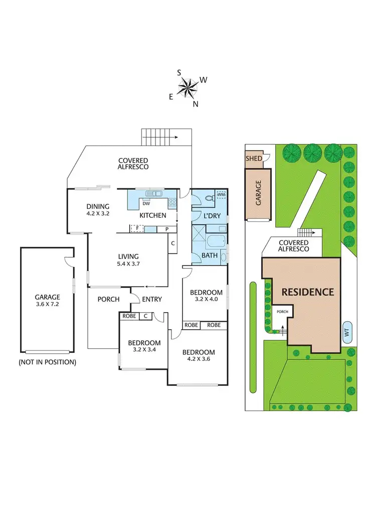 Floorplan of Homely house listing, 7 Yerrawa Drive, Watsonia VIC 3087