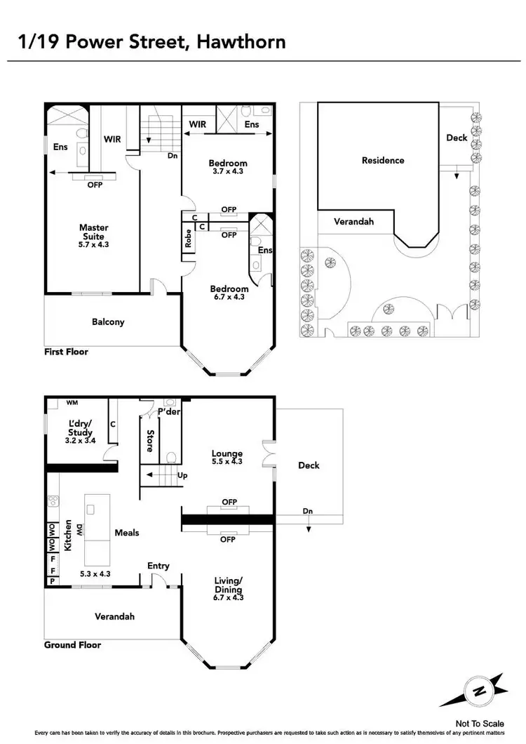 Floorplan of Homely house listing, 1/19 Power Street, Hawthorn VIC 3122