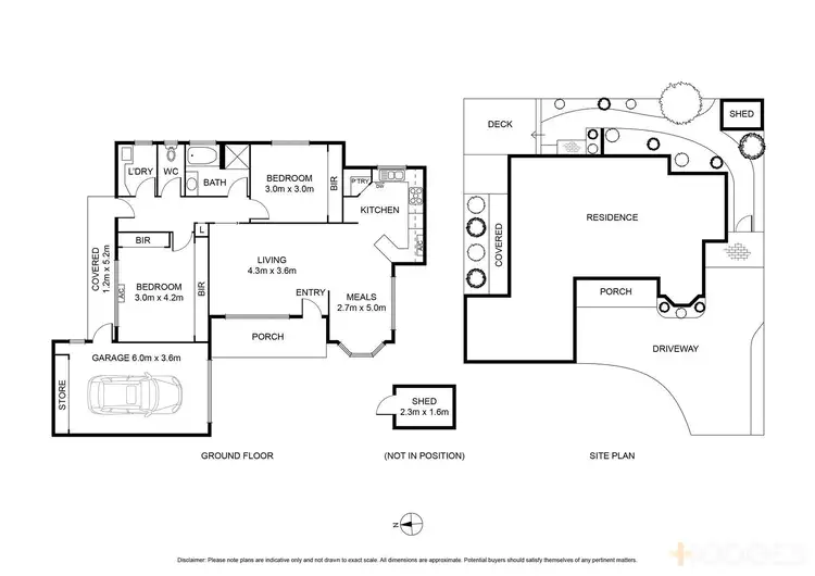 Floorplan of Homely unit listing, 2/1B Lichen Grove, Highton VIC 3216