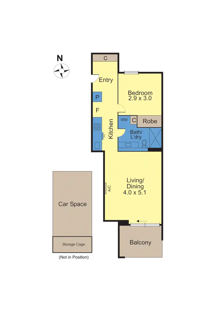 Floorplan of Homely apartment listing, 36/523 Burwood Road, Hawthorn VIC 3122