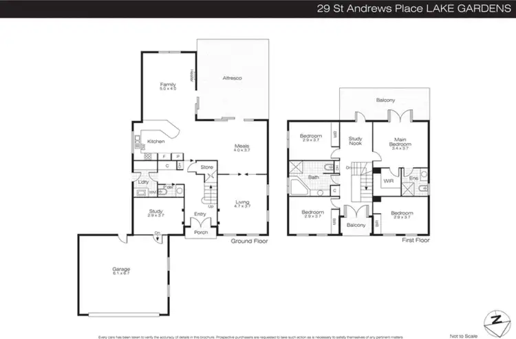 Floorplan of Homely house listing, 29 St Andrews Place, Lake Gardens VIC 3355
