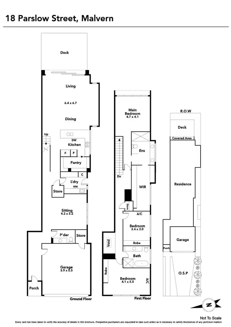 Floorplan of Homely house listing, 18 Parslow Street, Malvern VIC 3144