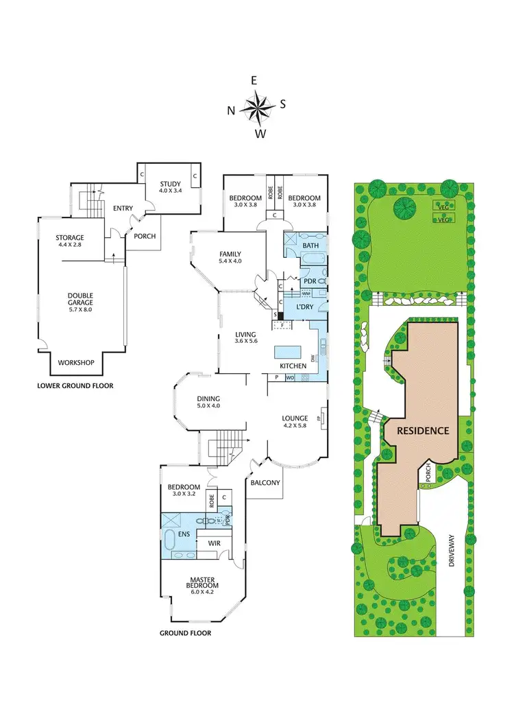 Floorplan of Homely house listing, 63 Kelway Crescent, Eltham North VIC 3095
