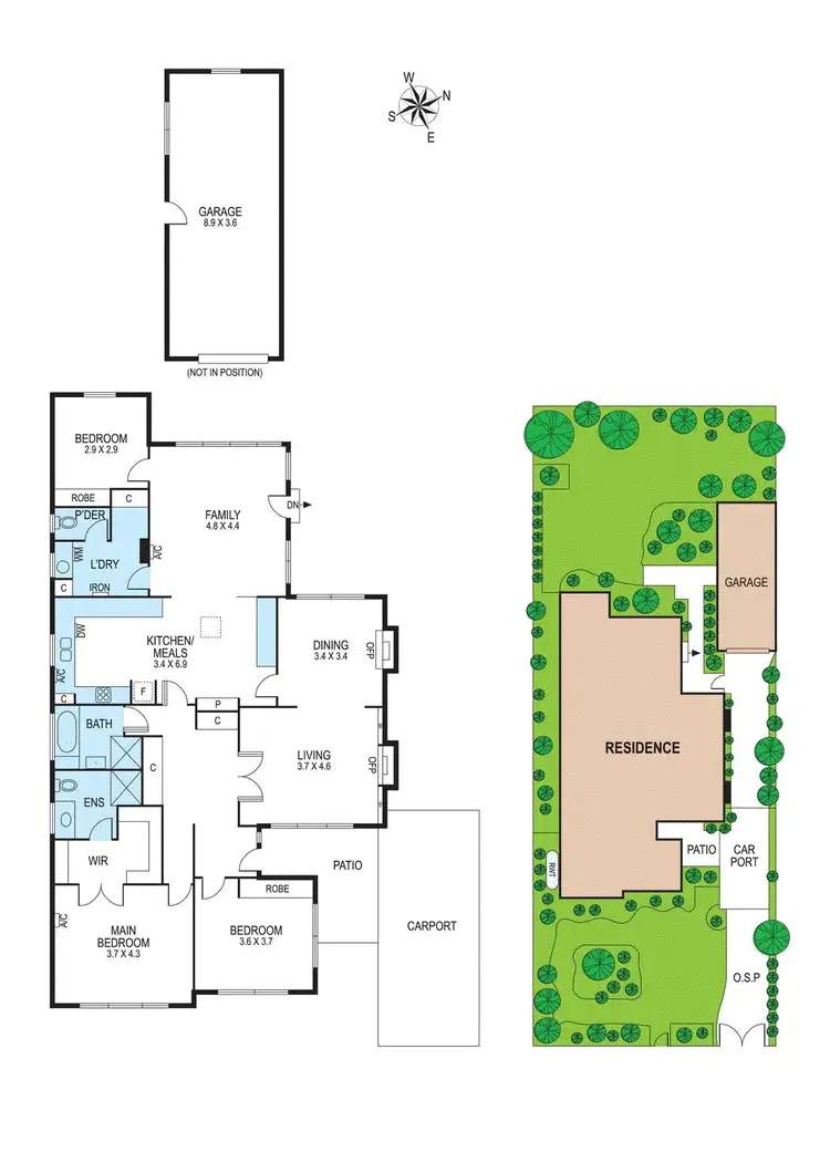 Floorplan of Homely house listing, 21 Canberra Grove, Brighton East VIC 3187