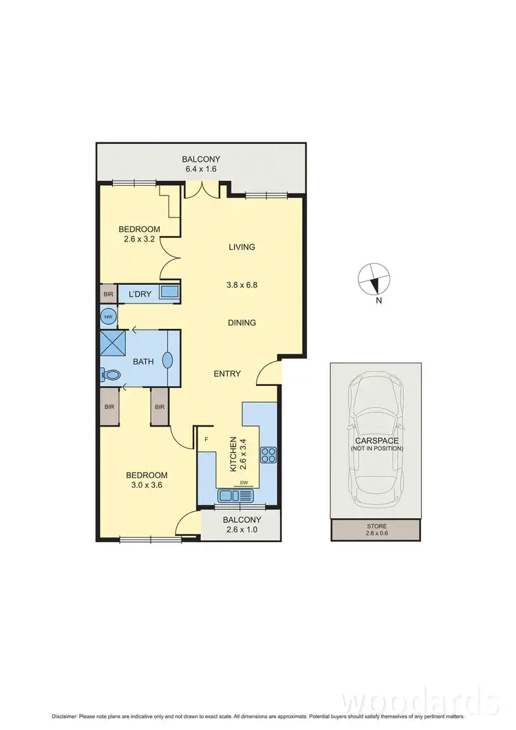Floorplan of Homely apartment listing, 19/32-34 Mitcham Road, Donvale VIC 3111