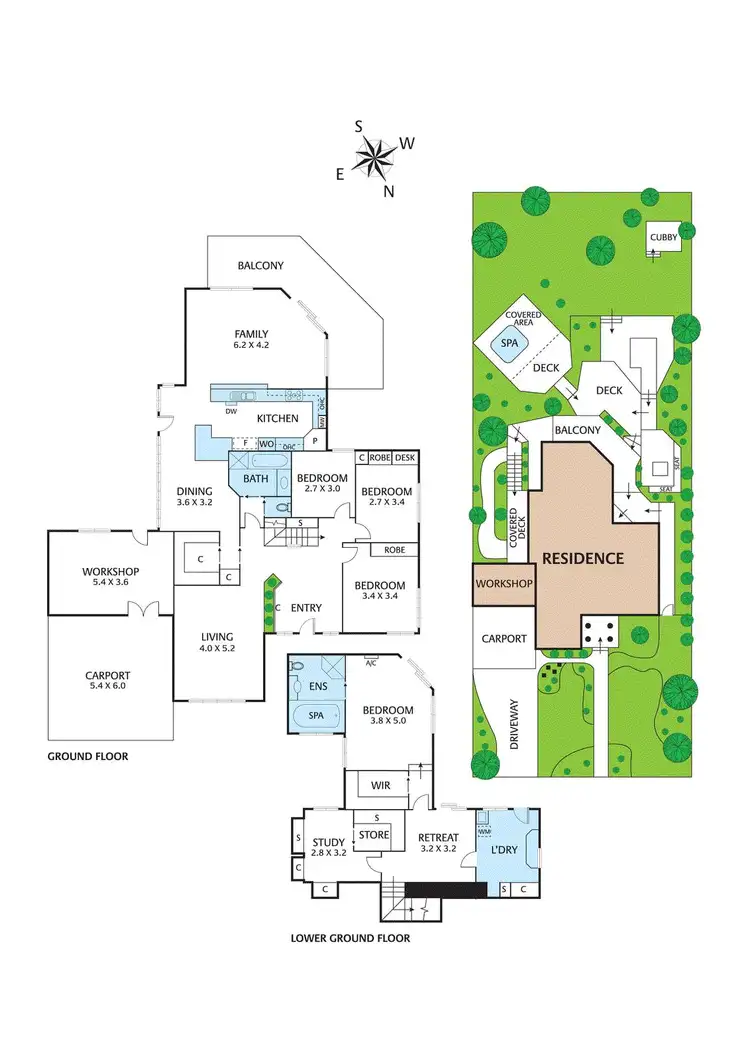 Floorplan of Homely house listing, 32 Lilian Parade, Eltham VIC 3095