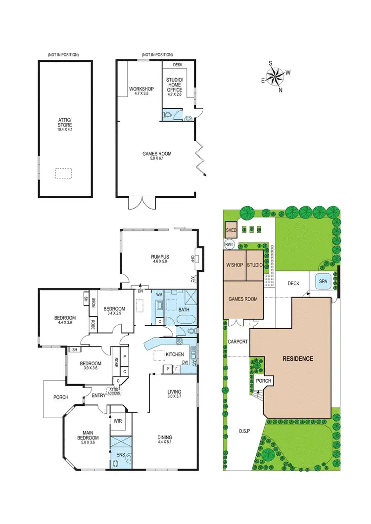 Floorplan of Homely house listing, 24 Charles Street, Cheltenham VIC 3192