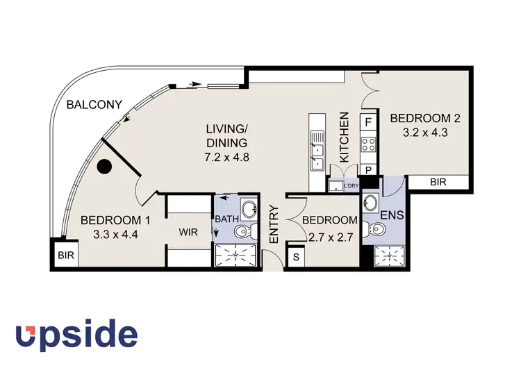 Floorplan of Homely unit listing, 93/2 Hinder Street, Gungahlin ACT 2912