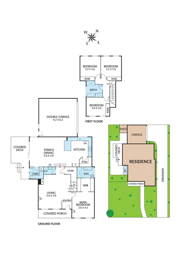 Floorplan of Homely house listing, 1/17 Davey Road, Montmorency VIC 3094