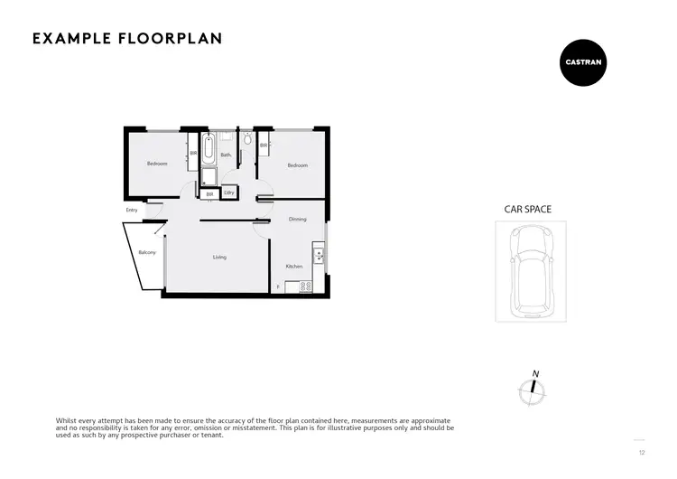Floorplan of Homely block of units listing, 608 Bell Street, Preston VIC 3072