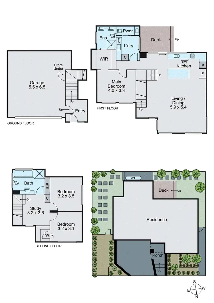 Floorplan of Homely house listing, 23 Monica Street, Burwood VIC 3125