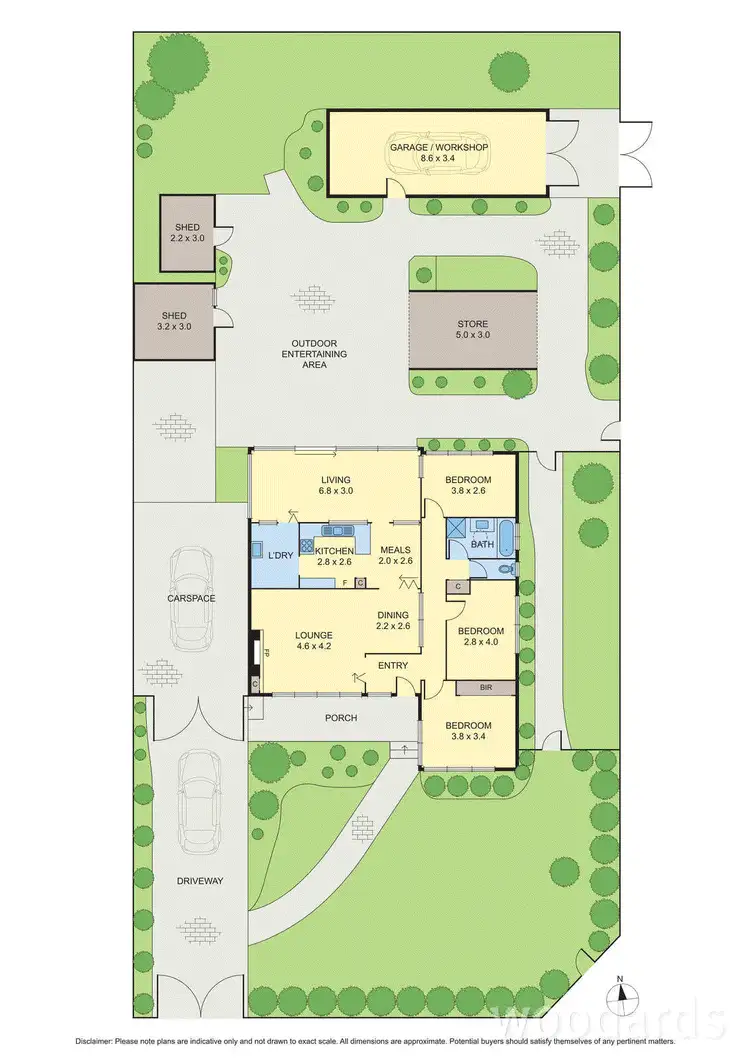 Floorplan of Homely house listing, 7 Una Street, Mount Waverley VIC 3149