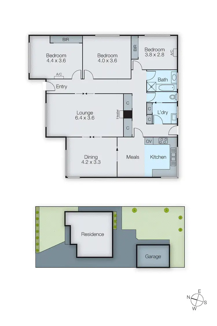 Floorplan of Homely house listing, 12 Nardoo Court, Clarinda VIC 3169