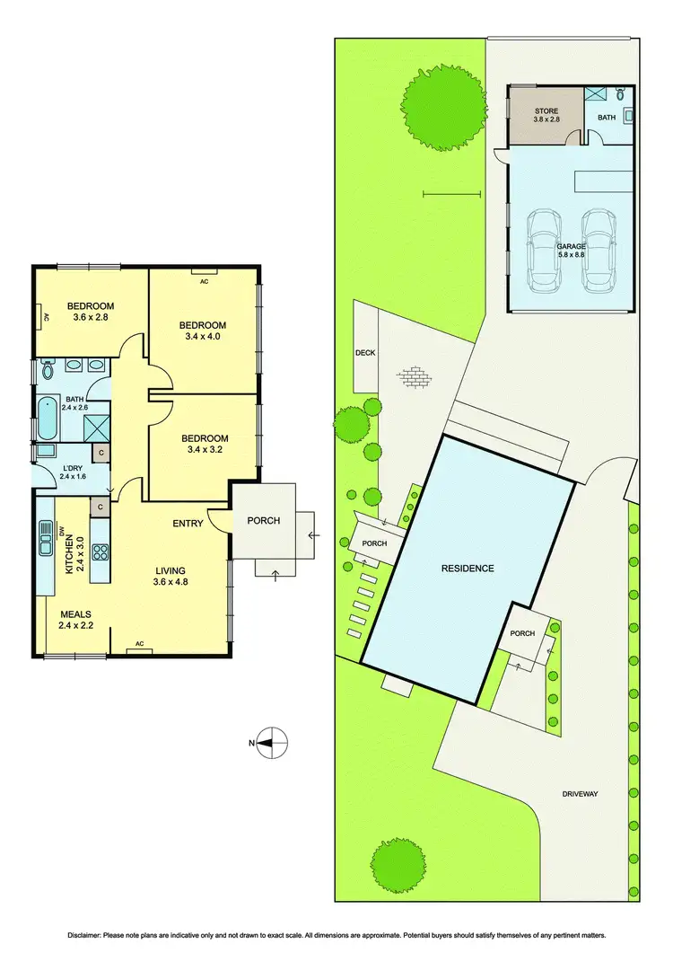 Floorplan of Homely house listing, 14 Aubrey Street, Vermont VIC 3133