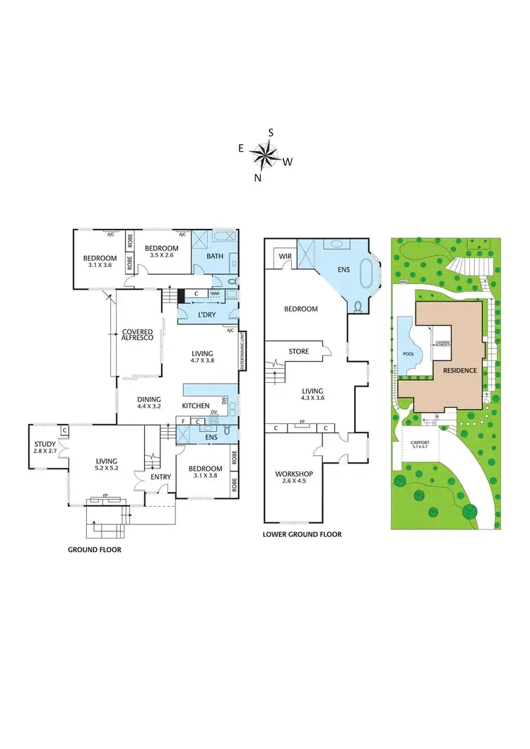 Floorplan of Homely house listing, 28 Valonia Drive, Eltham VIC 3095