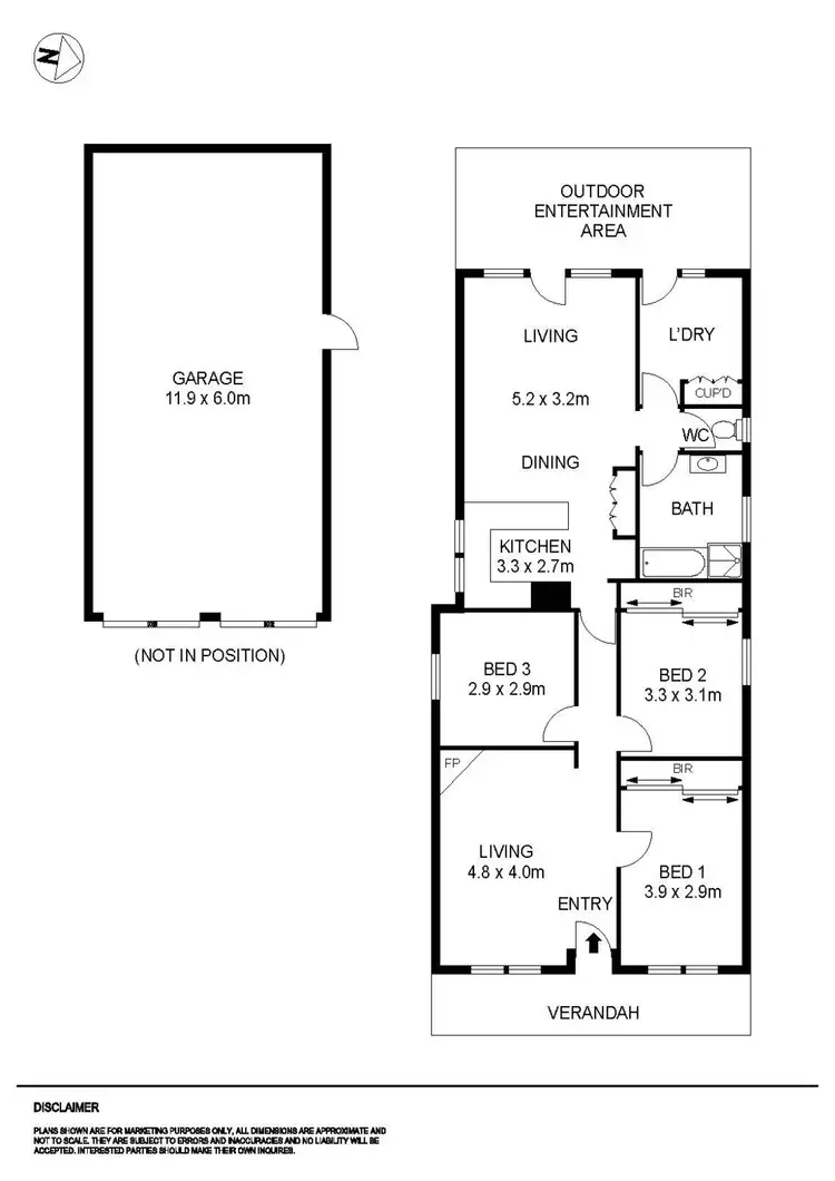 Floorplan of Homely house listing, 210 Dawson Street, Ballarat Central VIC 3350