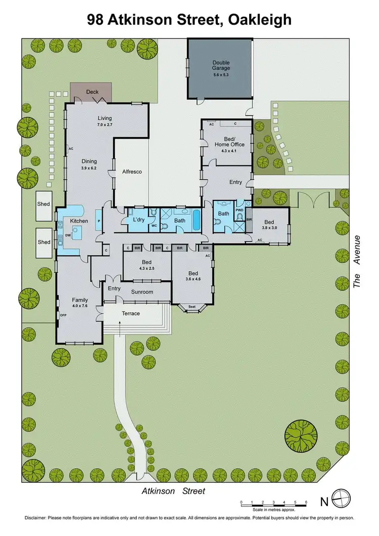 Floorplan of Homely house listing, 98 Atkinson Street, Oakleigh VIC 3166
