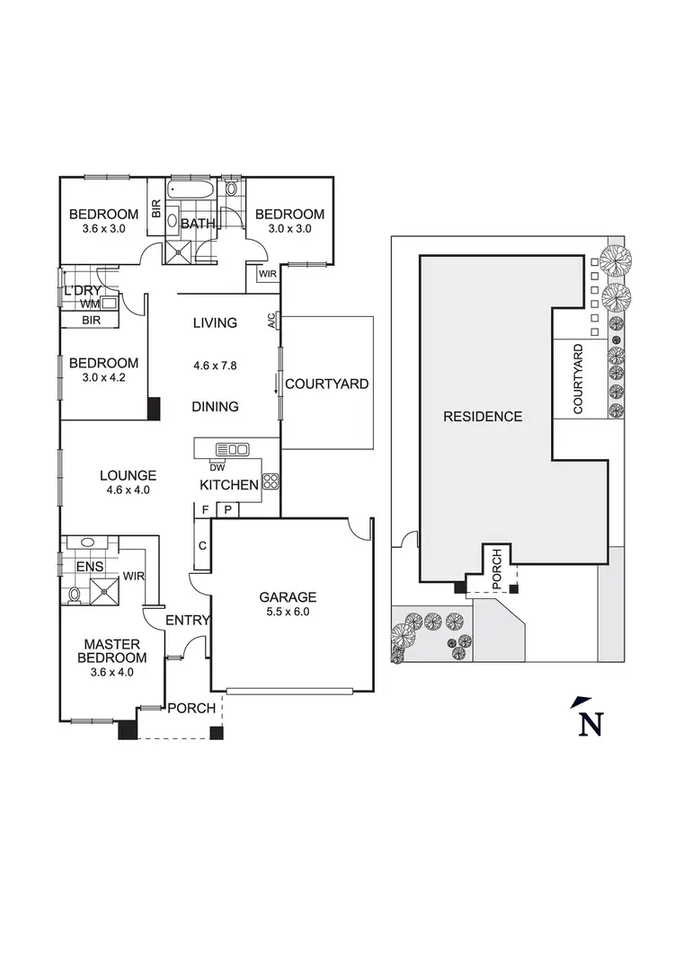 Floorplan of Homely house listing, 26 Tooradin Crescent, Doreen VIC 3754