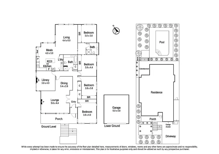 Floorplan of Homely house listing, 38 McArthur Road, Ivanhoe East VIC 3079