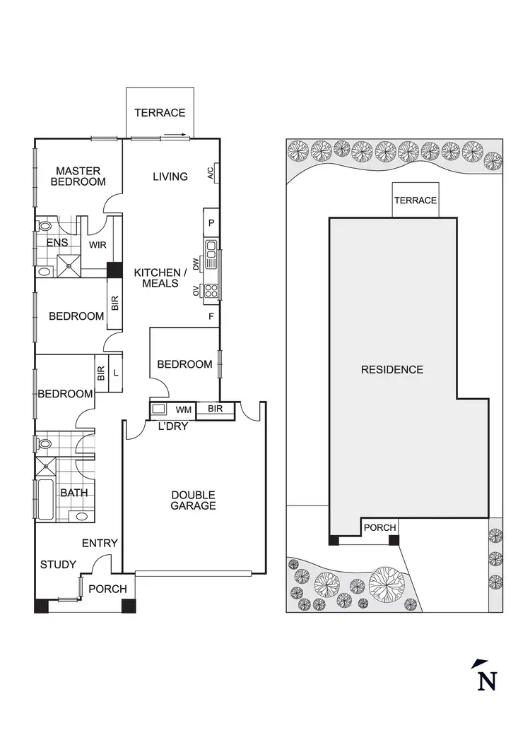 Floorplan of Homely house listing, 158 Regent Street, Mernda VIC 3754