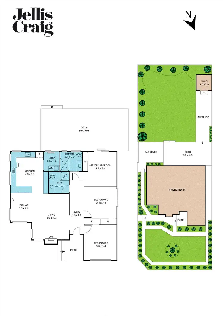 Floorplan of Homely house listing, 14 Greenview Court, Bentleigh East VIC 3165