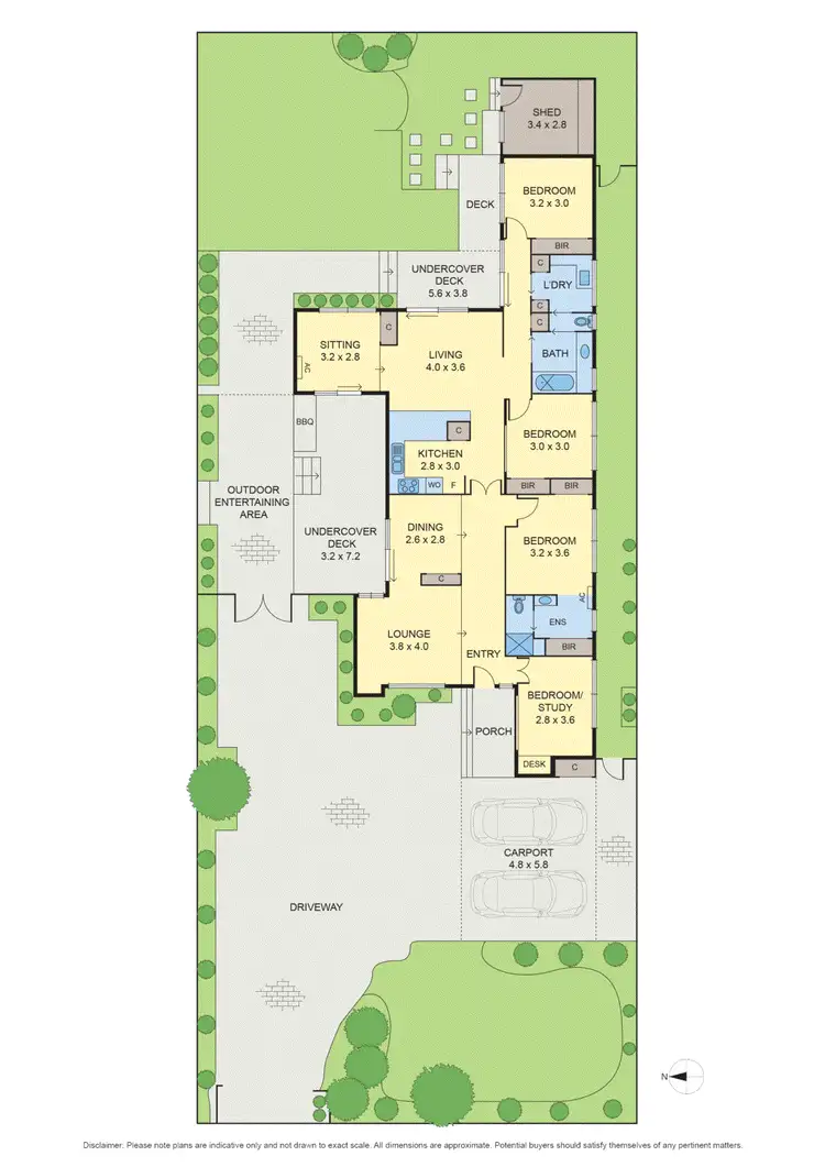 Floorplan of Homely house listing, 17 Orchard Grove, Blackburn South VIC 3130