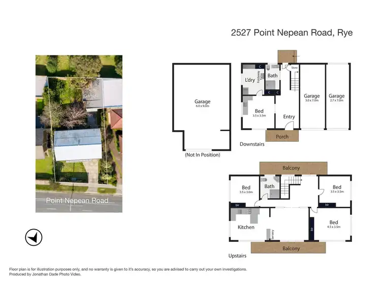 Floorplan of Homely house listing, 2527 Point Nepean Road, Rye VIC 3941
