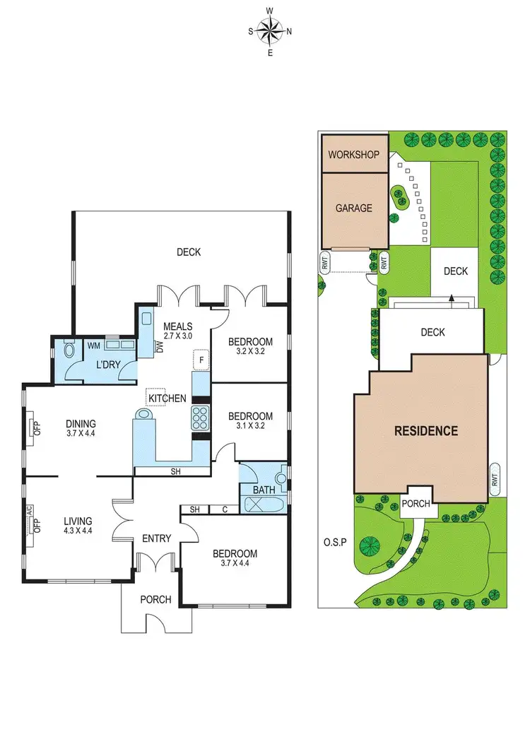 Floorplan of Homely house listing, 115 Wheatley Road, Mckinnon VIC 3204