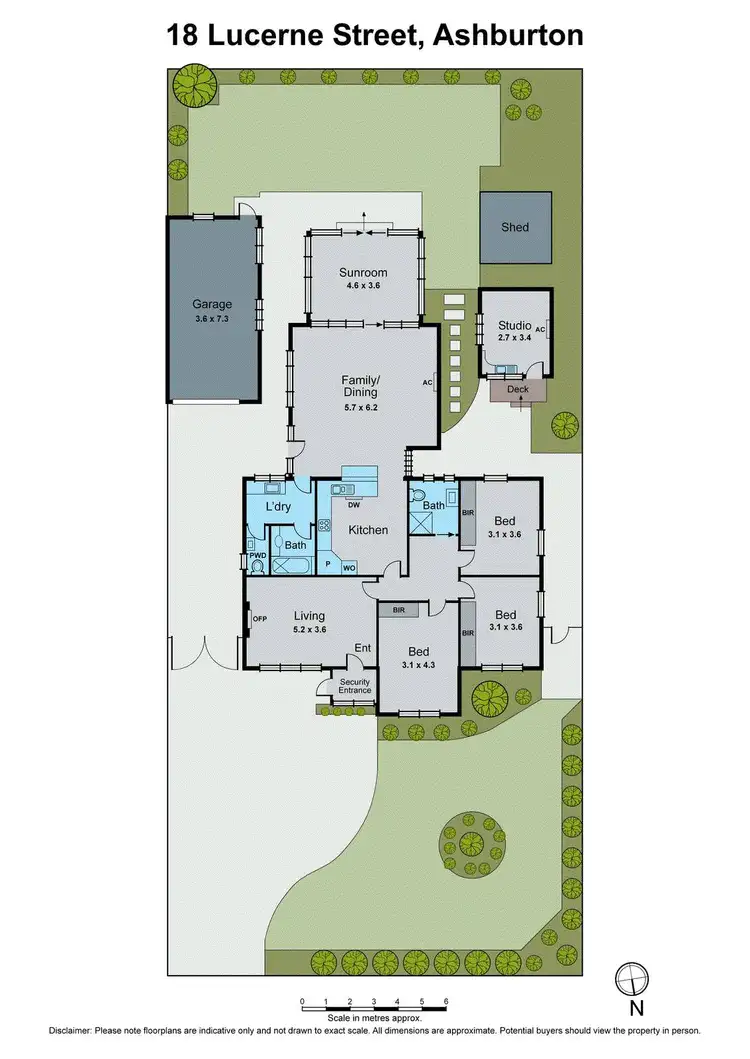 Floorplan of Homely house listing, 18 Lucerne Street, Ashburton VIC 3147