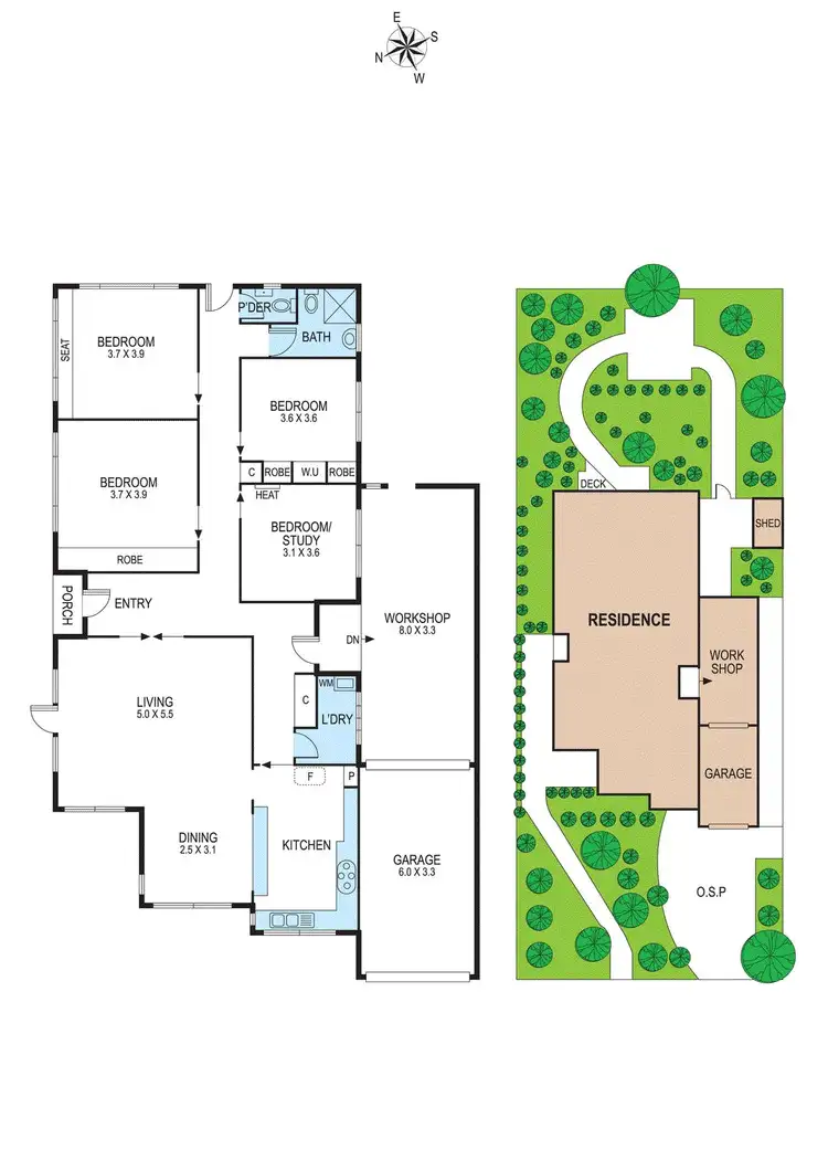 Floorplan of Homely house listing, 20 Dumaresq Street, Brighton East VIC 3187